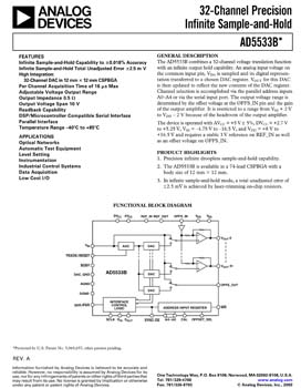 AD5533B. 32-Channel Infinite Sample-and-Hold