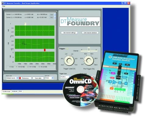 Плата АЦП/ЦАП на USB. DT9804